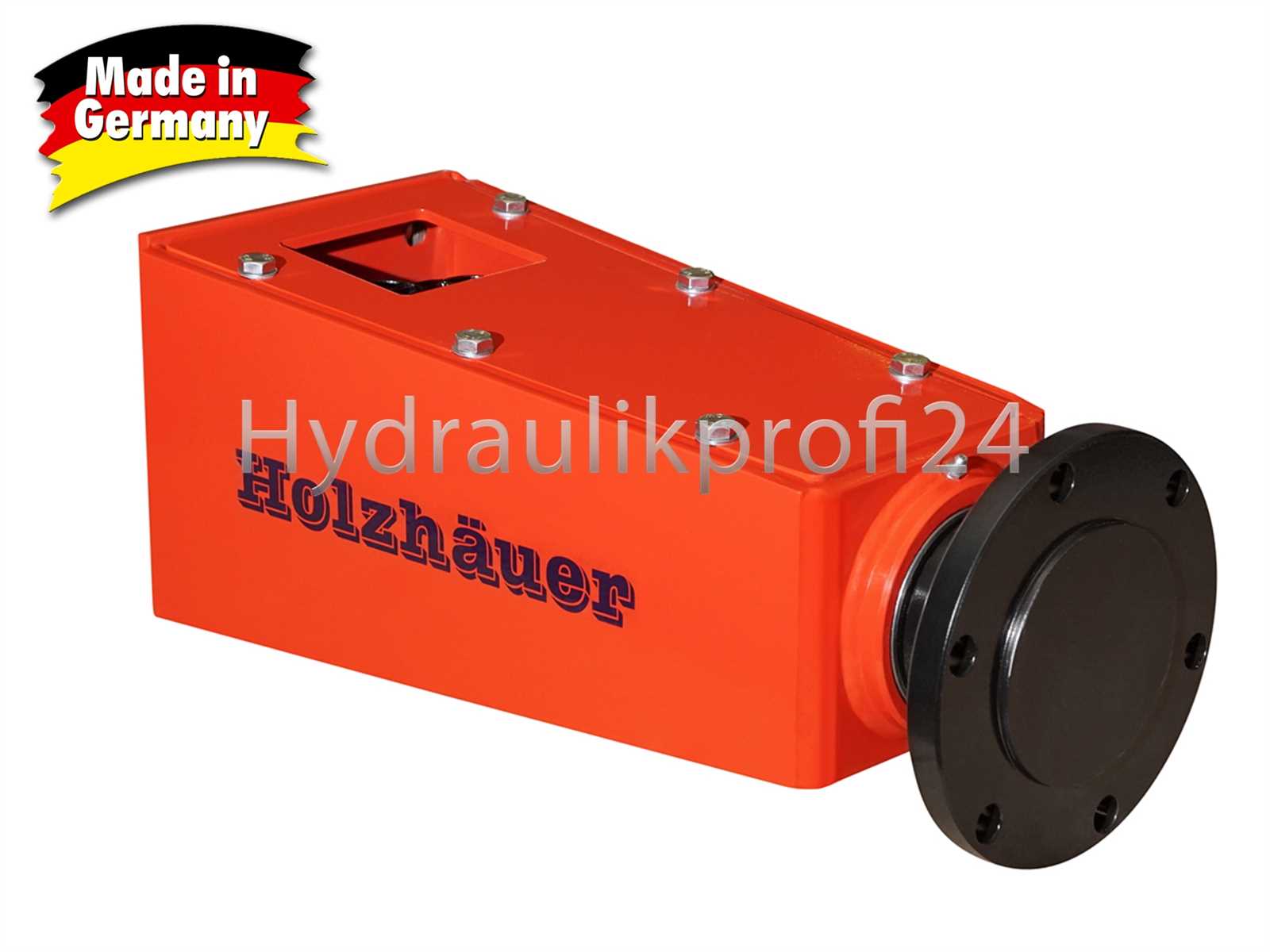 Hydraulikprofi24 - Baggerspalter mit Austauschspitze Ø200mm 400mm lang mit  MS01 + Motor OMT500